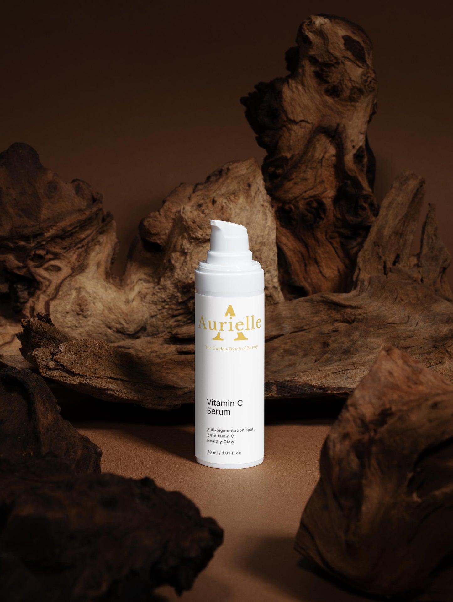 Brightening Vitamin C Face Serum with Ferulic Acid, Hyaluronic Acid