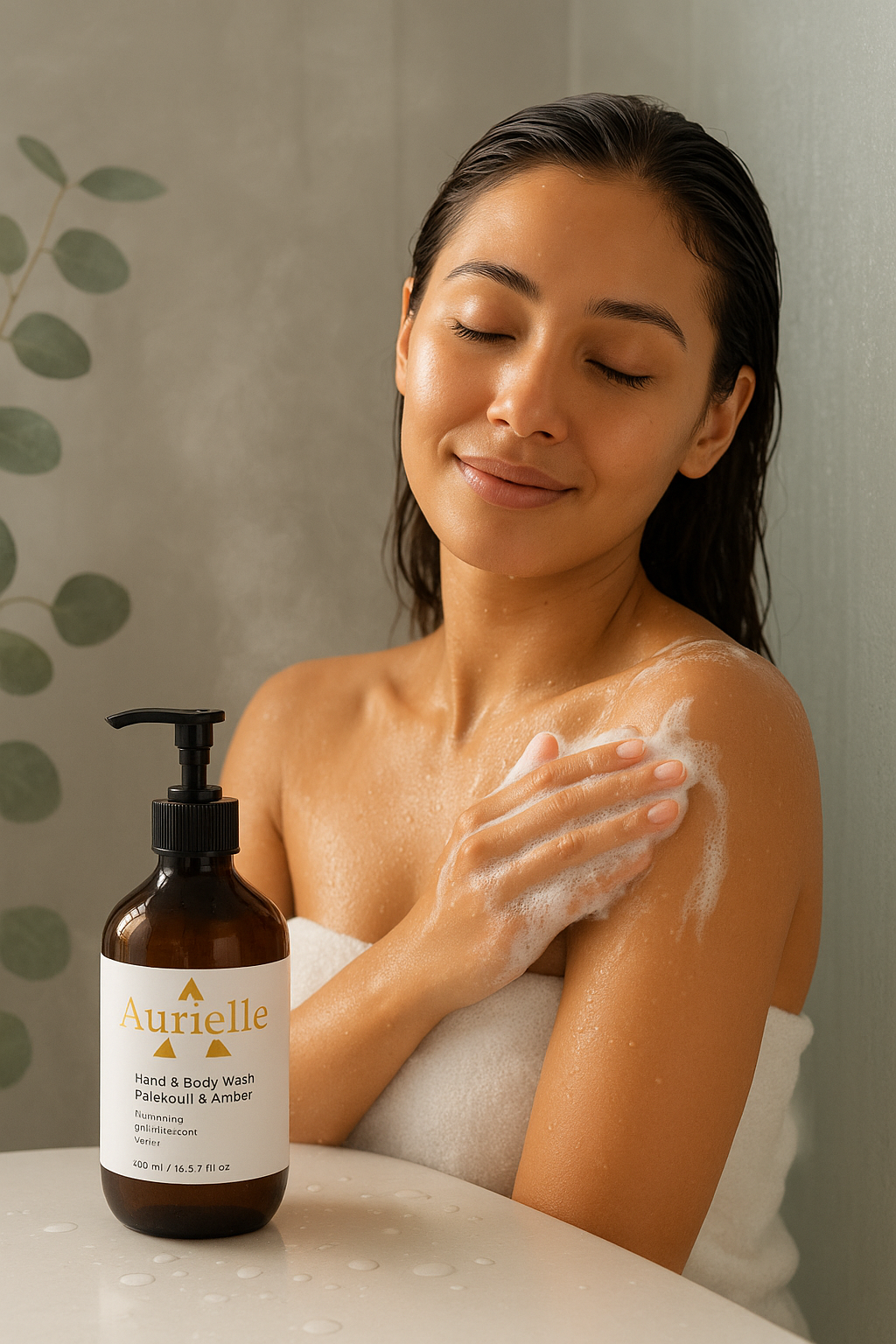 Indulgent Hand & Body Wash – Patchouli & Amber Vanilla