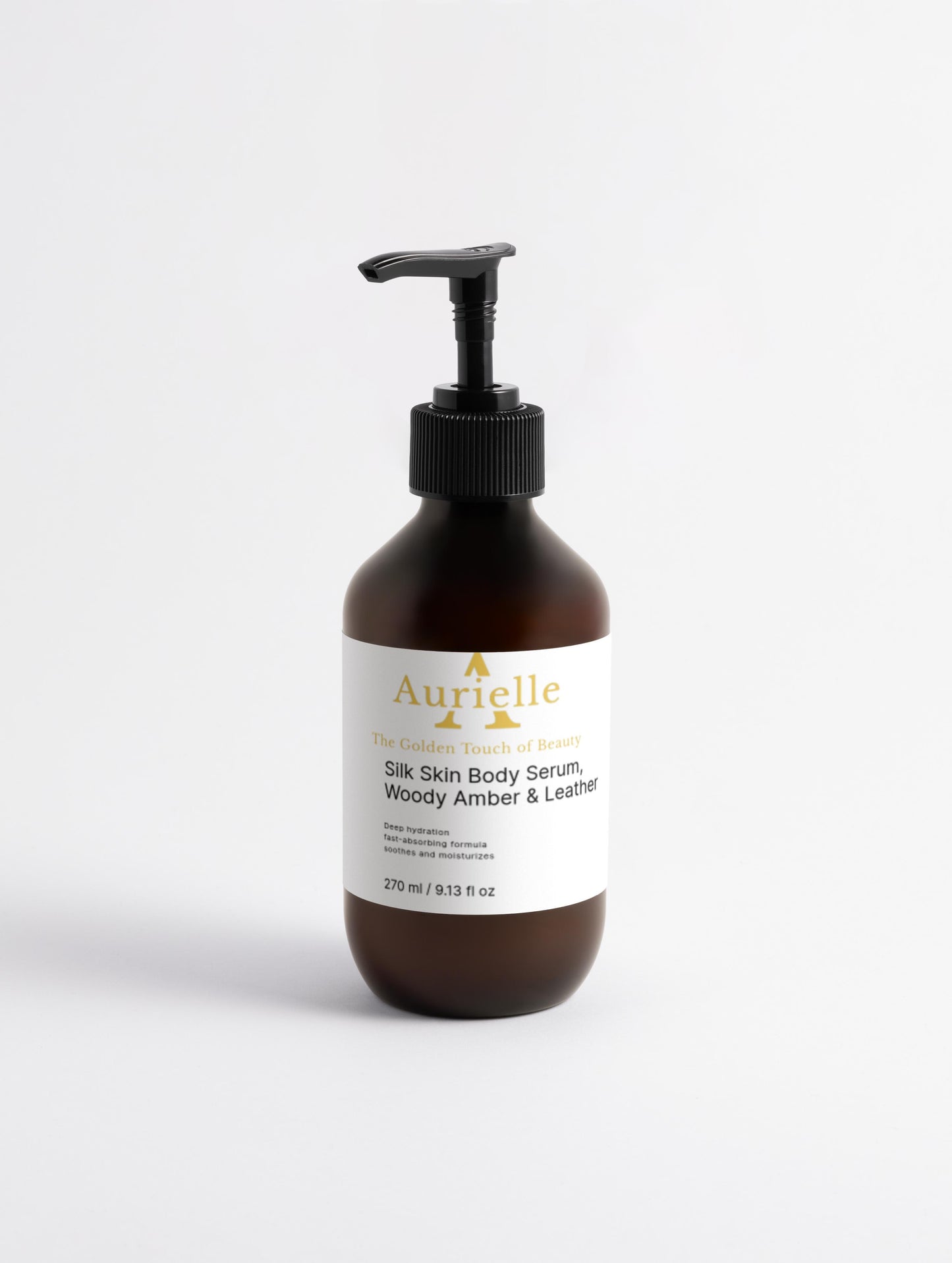 Silk Skin Nourishing Body Serum – Woody Amber & Leather