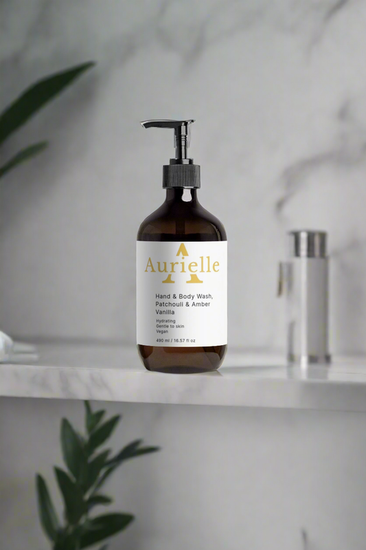 Indulgent Hand & Body Wash – Patchouli & Amber Vanilla