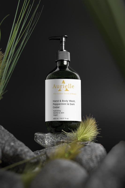 Refreshing Hand & Body Wash – Peppermint & Dark Cedar